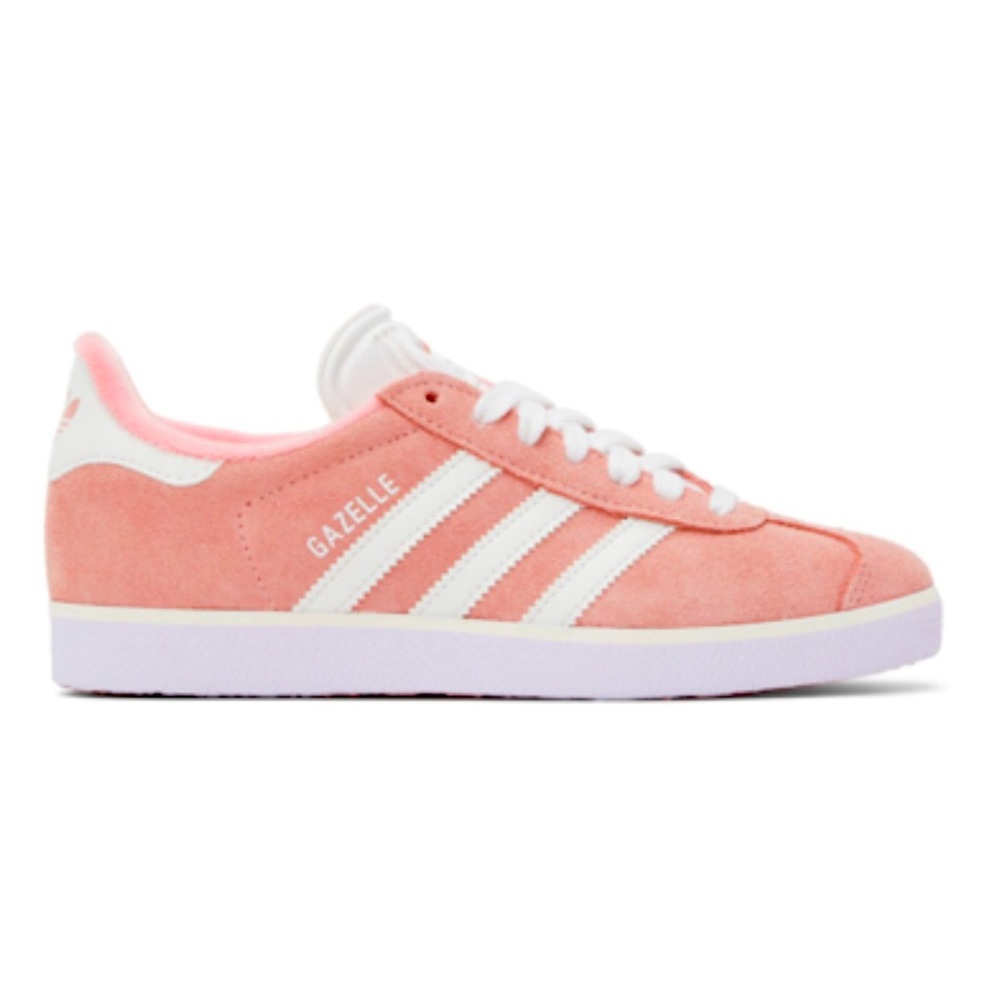Pink adidas gazelle